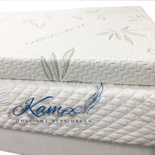 POKROWIEC na materac 200x210 Bamboo Pikowany