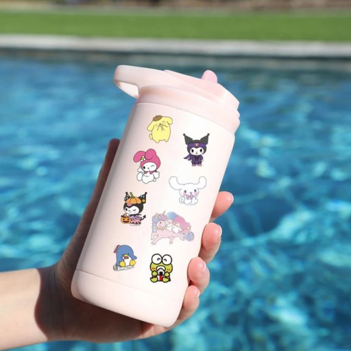 50/100 sztuk Mix Śliczne Sanrio Naklejki HelloKitty DIY Zabawki dla dzieci