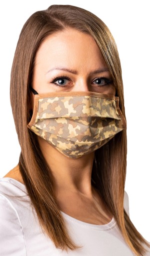 MASK двухслойная хлопковая маска DESERT CAMO