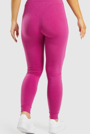 СПОРТИВНЫЕ БРЮКИ GYMSHARK ЖЕНСКИЕ РОЗОВЫЕ С ЛОГОТИПОМ XS 0Z4E3_D*