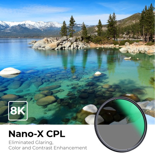 Поляризационный фильтр K&F 52 мм CPL MRC NANO-X 8k PRO