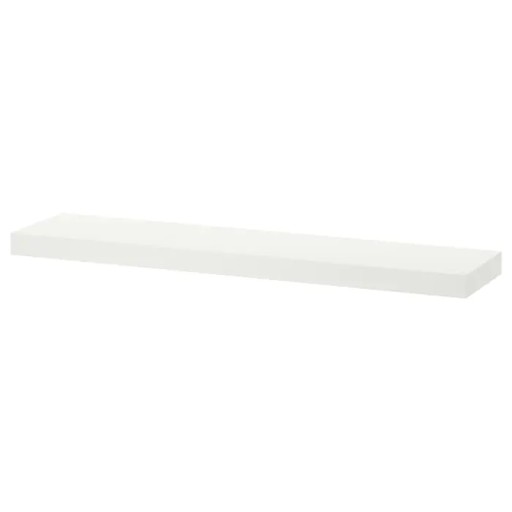 ПОЛКА НАСТЕННАЯ IKEA LACK 110x26 см БЕЛАЯ