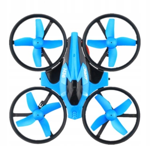 Радиоуправляемый дрон JJRC H36 2,4 ГГц, 4 канала, синий