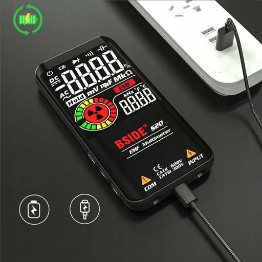 Интеллектуальный мультиметр ЭДС 2 в 1 BSIDE S20