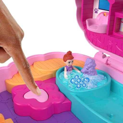 MATTEL POLLY КАРМАННЫЙ НАБОР КОМПАКТНАЯ СУМКА ДЛЯ СОБАКИ POLLY ПАРИКМАХЕР ГРУМЕР
