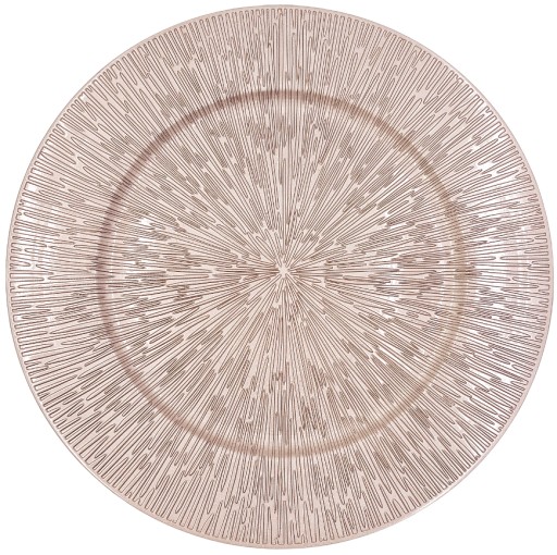 PODTALERZ ROSE GOLD PODSTAWKA POD TALERZ Ø 33 taca