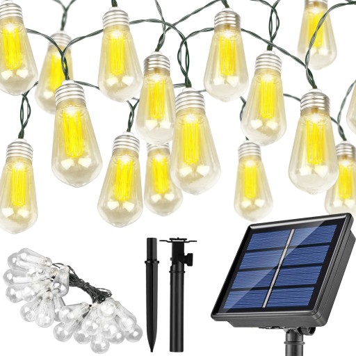 САДОВАЯ ГИРЛЯНДИЯ СОЛНЕЧНАЯ ЛАМПА 20LED БОЛЬШАЯ ЛАМПА