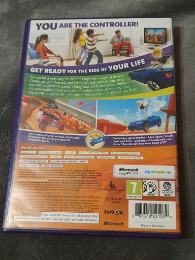 XBOX 360 KINECT JOY RIDE НА ПОЛЬСКОМ ЯЗЫКЕ PL X360