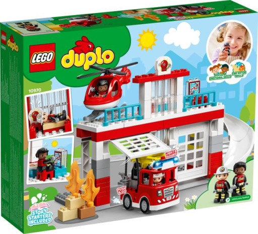 LEGO DUPLO 10970 ПОЖАРНАЯ СТАНЦИЯ И ВЕРТОЛЕТ