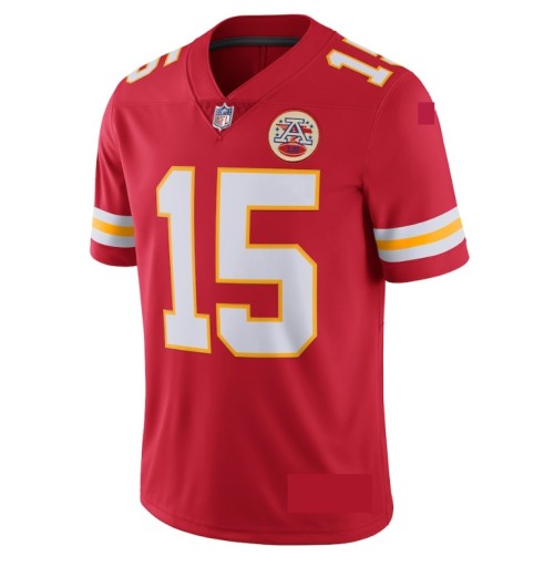 Футболка НФЛ из трикотажа PATRICK MAHOMES 15 KANSAS CITY, размер S