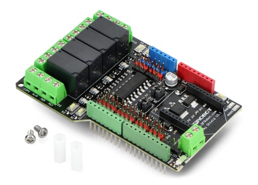 Реле DFRobot Relay Shield для Arduino v2.1