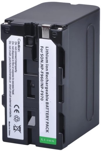 Аккумуляторная батарея NP-F960 NP-F750 NP-F550 для светодиодных ламп YONGNUO SONY 10500 мА
