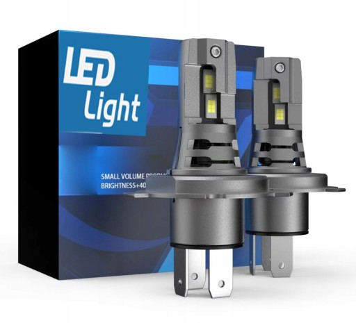СВЕТОДИОДНЫЕ ЛАМПОЧКИ i7 H4 CSP LIGHT +400% ОДОБРЕНИЕ E11