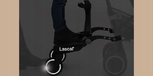 Удлинитель для коляски Lascal BuggyBoard Maxi+, красный