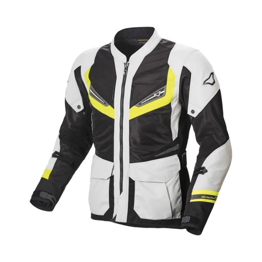 Мотоциклетная куртка MACNA Aerocon Night Eye YELLOW FLUO, размер XL