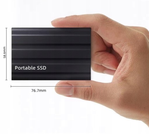 Мини-внешний портативный жесткий диск SSD, micro SATA, другое, другое, 500 ГБ