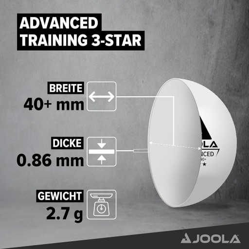 JOOLA PALETKA DO PING PONGA QUATTRO x4 GRATIS ETUI PIŁECZKI ZESTAW