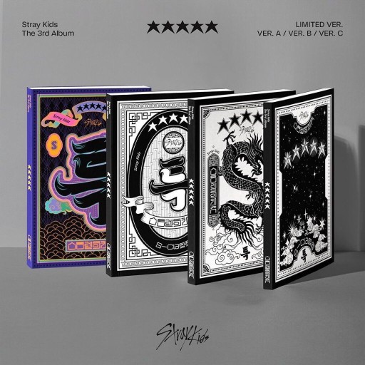 5-звездочный компакт-диск Stray Kids