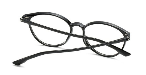 OKULARY KOREKCYJNE MINUSY kocie szare -0.5 do -6