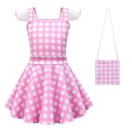 детская косплей Barbie Halter Kleid Tutu Rock B53-45