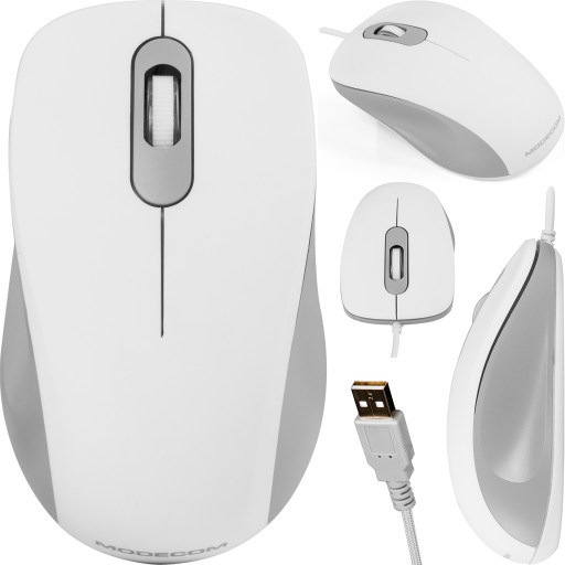 БЕСКЛИКОВАЯ ПРОВОДНАЯ USB-МЫШЬ БЕСШУМНОГО ТИПА, ДЛИННЫЙ USB-КАБЕЛЬ 1,8 М.
