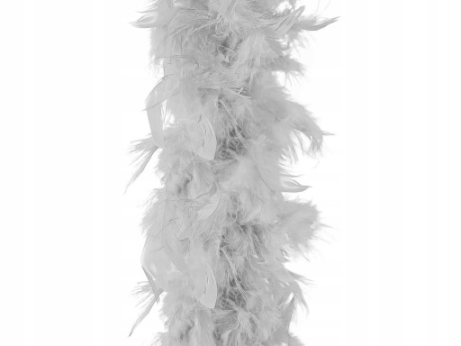 Шарф FEATHER BOA черный Halloween Carnival 190см