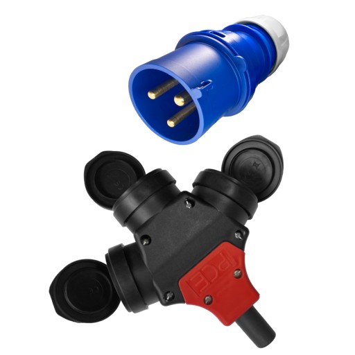 РЕЗИНОВЫЙ удлинитель CEE H07RN-F 3х1,5 35м для кемпера