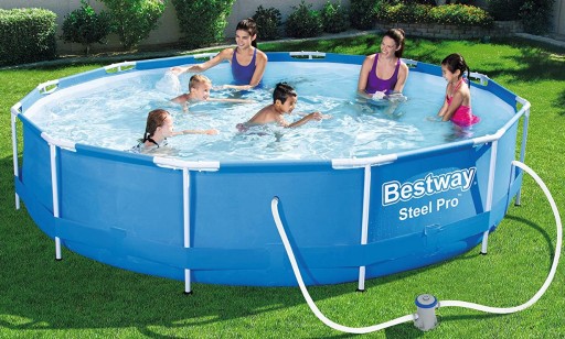 РАМКА БАССЕЙНА BESTWAY 56679 305x76 КОМПЛЕКТ НАСОСА