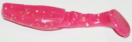 Manns Predator 2 7cm Różowy ze srebrnym brokatem