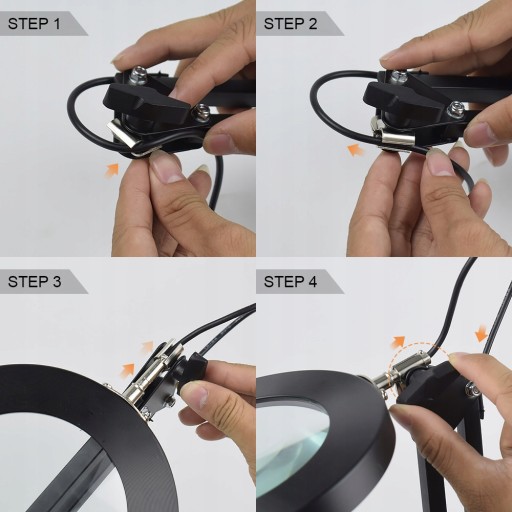 Lampa elektroniczna powiększająca LED lupa