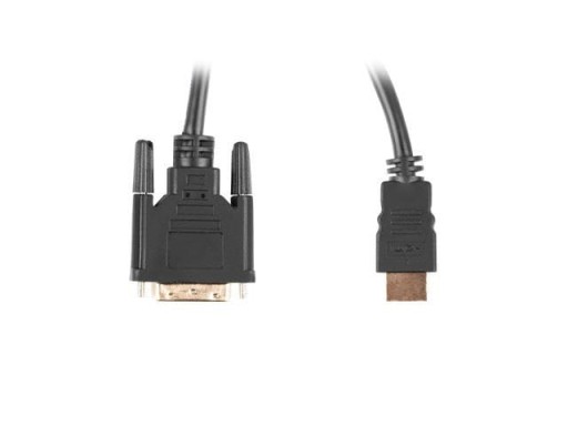 Кабель Lanberg CA-HDDV-20CU-0018-BK (HDMI M – DVI-D