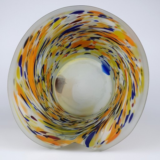 WIELKI WŁOSKI WAZON MURANO GLAS