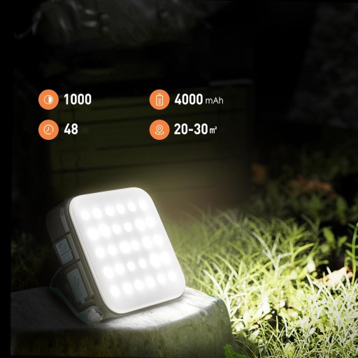 КЕМПИНГОВЫЙ ФОНАРЬ LED POWERBANK СОЛНЕЧНЫЙ АККУМУЛЯТОРНЫЙ ТУРИСТИЧЕСКИЙ ФОНАРЬ