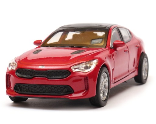Автомобиль KIA Premium Performance 1:34, модель WELLY бордового цвета