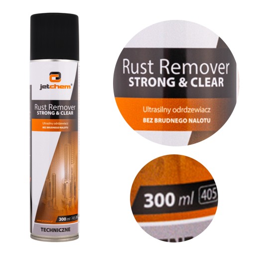 RUST REMOVER сильное средство для удаления ржавчины JETCHEM 2 шт.