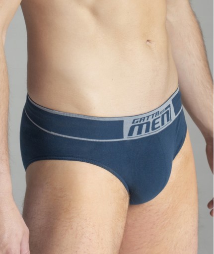 6X GATTA SLIPY MAJTKI BAWEŁNA OCEAN BLUE NIEBIESKI M