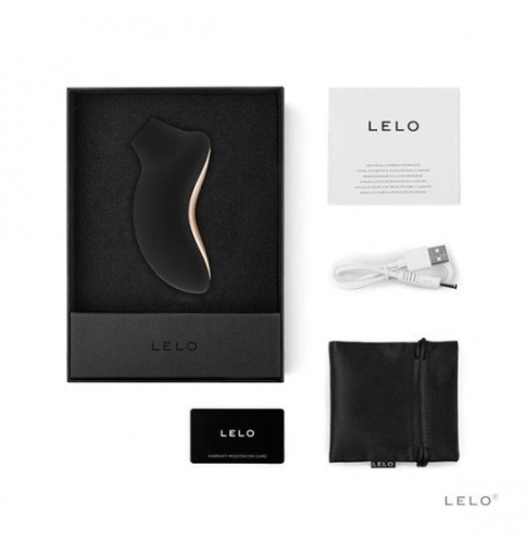 LELO SONA 2 BLACK SONICZNY STYMULATOR ŁECHTACZKI