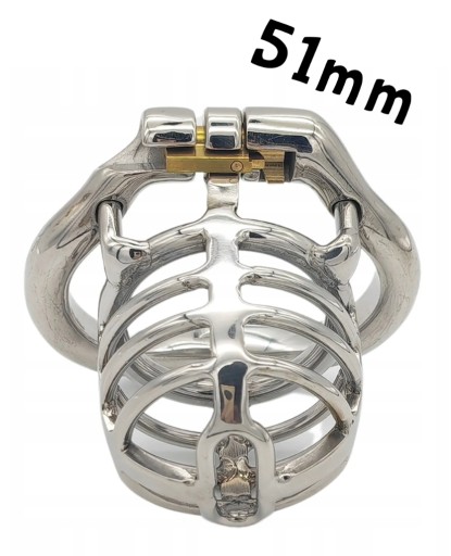 Klatka na penisa Stalowy pas cnoty Chastity Belt