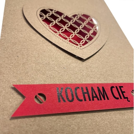 Love Card, Валентинка с аппликацией