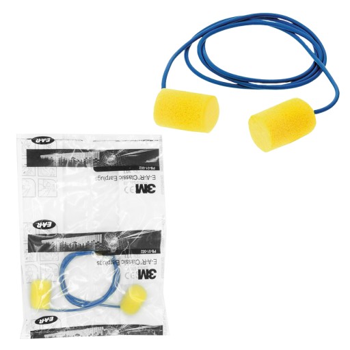 Беруши 3M Ear Classic со шнурком, 20 пар
