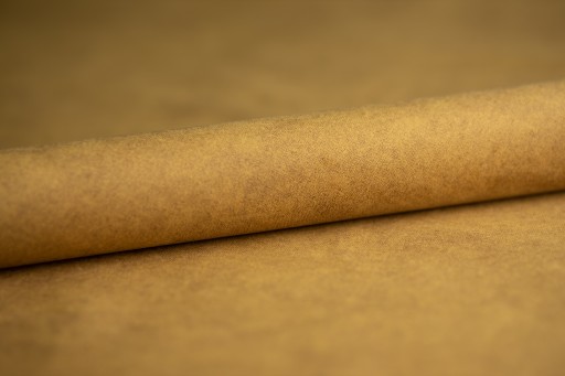 TKANINA WELUR VELVET ZAMSZ ZETTA 296 ZŁOTY MUSTARD