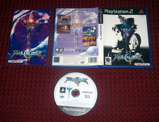 SOULCALIBUR II 2 PS2 PREMIERE SOUL CALIBUR BLADE EDGE
