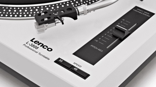 GRAMOFON LENCO L3808G SZARY