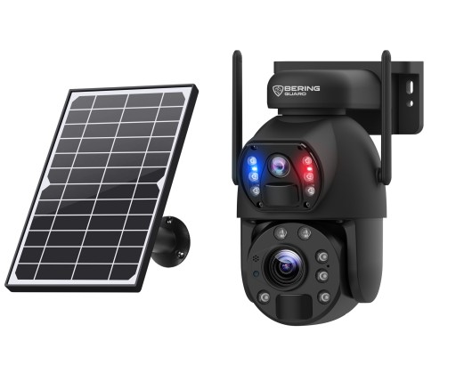 FOTOPUŁAPKA GSM SOLAR ZOOM OPTYCZNY x36 8MP DWA OBIEKTYWY BERING GUARD