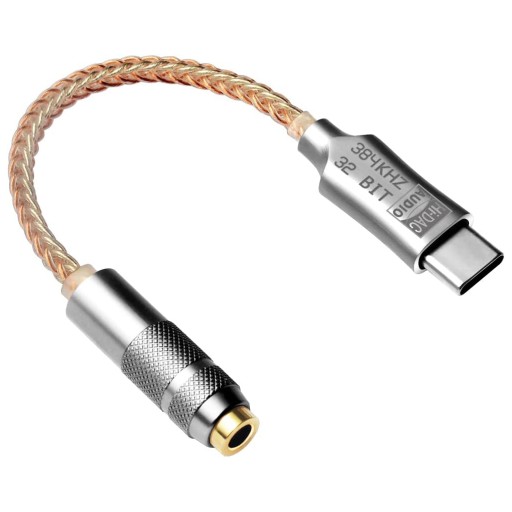 УСИЛИТЕЛЬ АУДИОСИГНАЛА ЦАП 384 КГЦ 32 БИТ USB-C