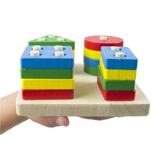 LT430 UKŁADANKA KSZTAŁTÓW DREWNIANY SORTER