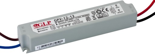 Zasilacz hermetyczny 230V 12V 12W 1A GPV-12-12