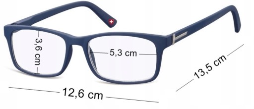OKULARY PLUSY DO CZYTANIA BLUE LIGHT z ETUI +1.5