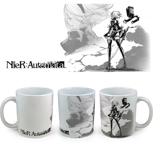 Кружка для игрока Nier Automata YoRHa 2B