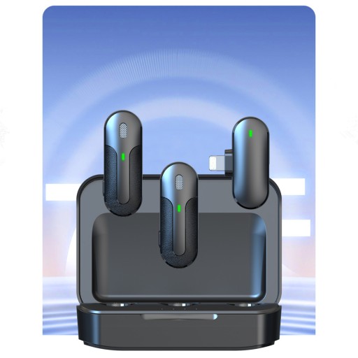 2 беспроводных петличных микрофона USB-C